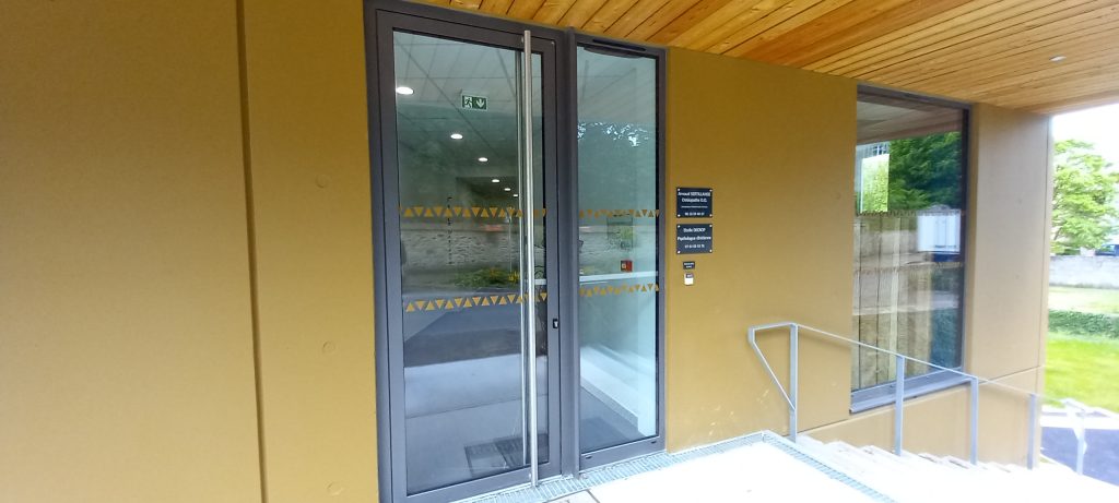 Photo extérieur du cabinet ostéo à la chaize le vicomte